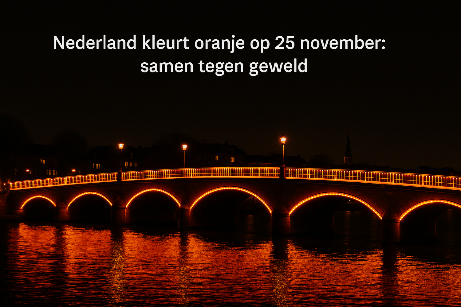 Nederland kleurt oranje op 25 november: samen tegen geweld